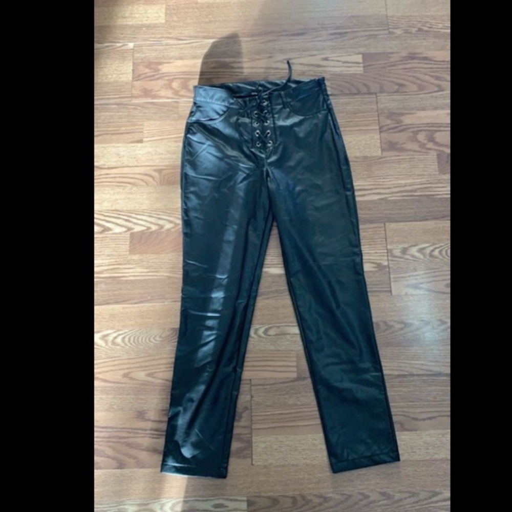 NWT Fashion Nova pleather pants.